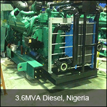 Case Studies - 3.6MVA Diesel Nigeria