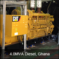Case Studies - 4.0MVA Diesel - Ghana