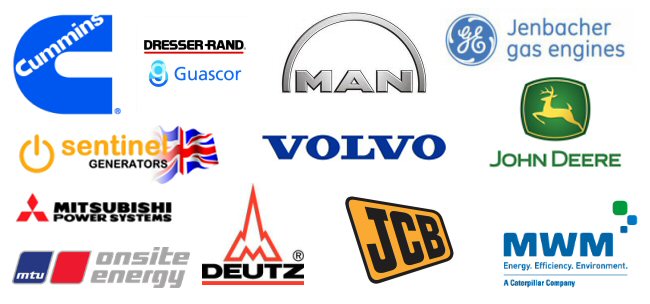 Supported Brands - Generator Spares